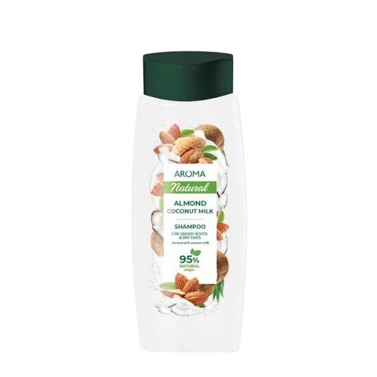 Šampūns "Mandeļu un kokosriekstu piens", 400 ml